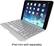 Left. ZAGG - ZAGGfolio Keyboard Case for Apple® iPad® mini, iPad mini 2 and iPad mini 3 - White.