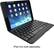 Angle. ZAGG - ZAGGfolio Keyboard Case for Apple® iPad® mini, iPad mini 2 and iPad mini 3 - Black.
