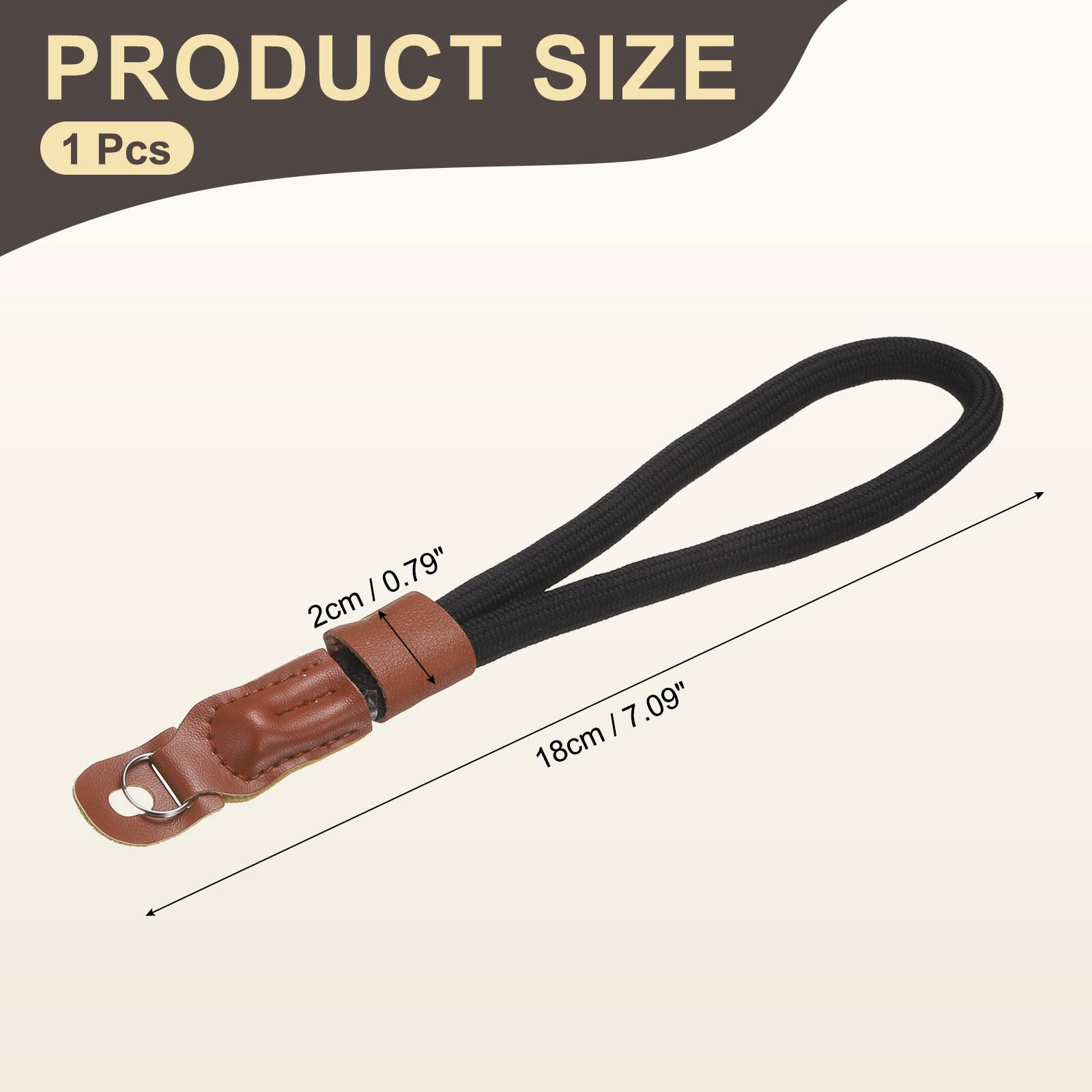 PRODUCT SIZE  
1 Pcs  
0.79" 2cm | 7.09" 18cm