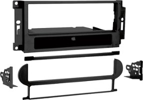 Metra - Radio Installation Dash Kit for Most 2005 and Later Chrysler, Dodge, Jeep and Mitsubishi Vehicles - Black - Front_Zoom