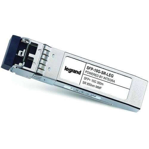 legrand
SFP-10G-SR-LEG
POWERED BY INTEGRA
SFP+ 10G
SR 300m 850nm MMF