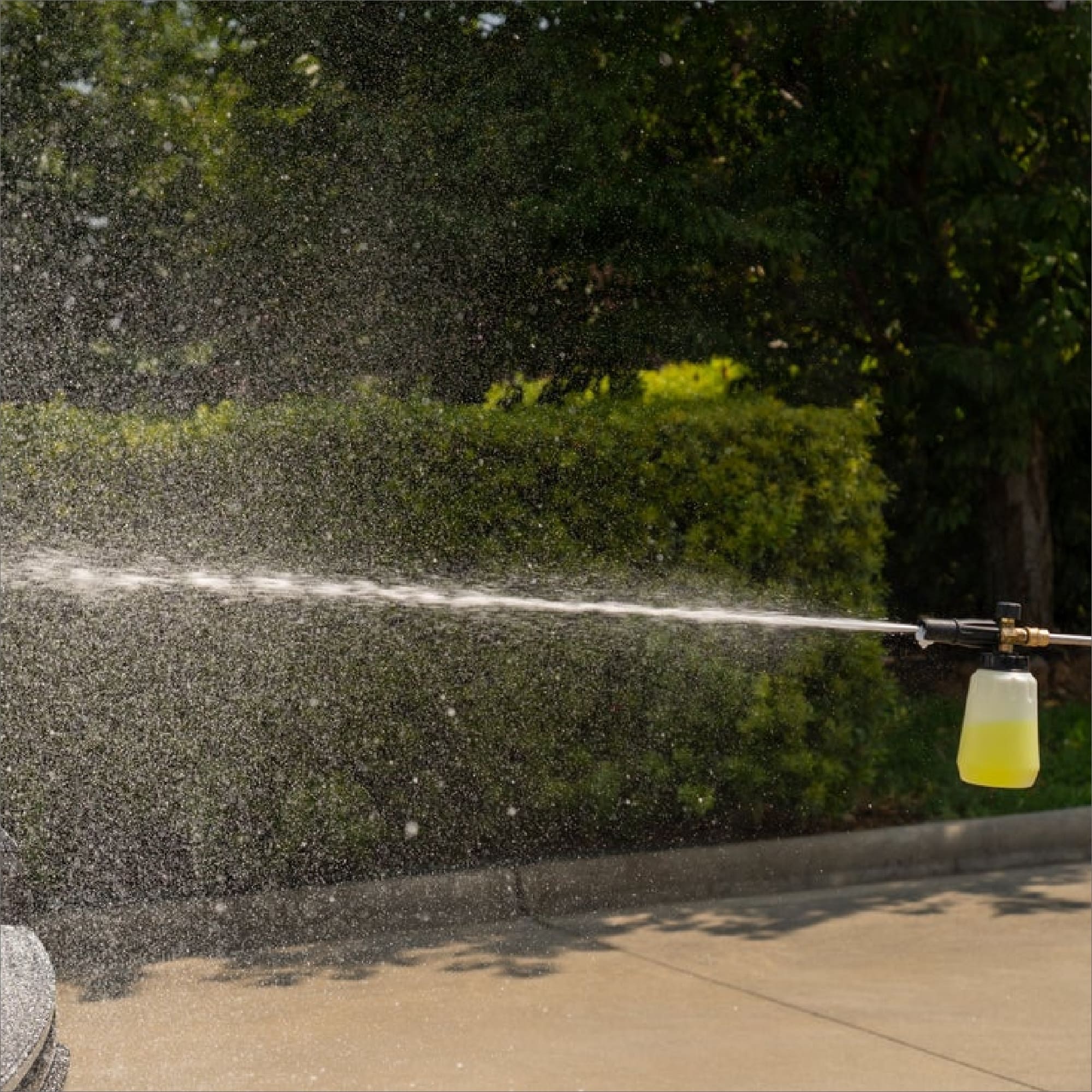 Alt View Zoom 16. Greenworks - Pressure Washer Foam Cannon Attachment - Gray.