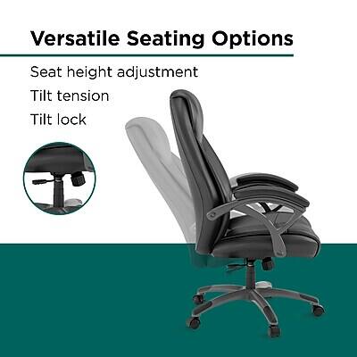 Versatile Seating Options

- Seat height adjustment
- Tilt tension
- Tilt lock