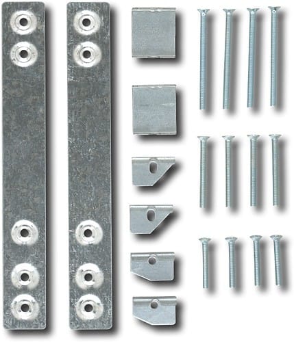 Ge Under Cabinet Mounting Kit For Select Microwaves Silver Jxa019k