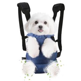 Live At Space - Dog Backpack Carrier cat Carrier Adjustable Pet Front Carriers Travel Bag For Puppy Medium Dogs Out Soft Ventilated Dogg