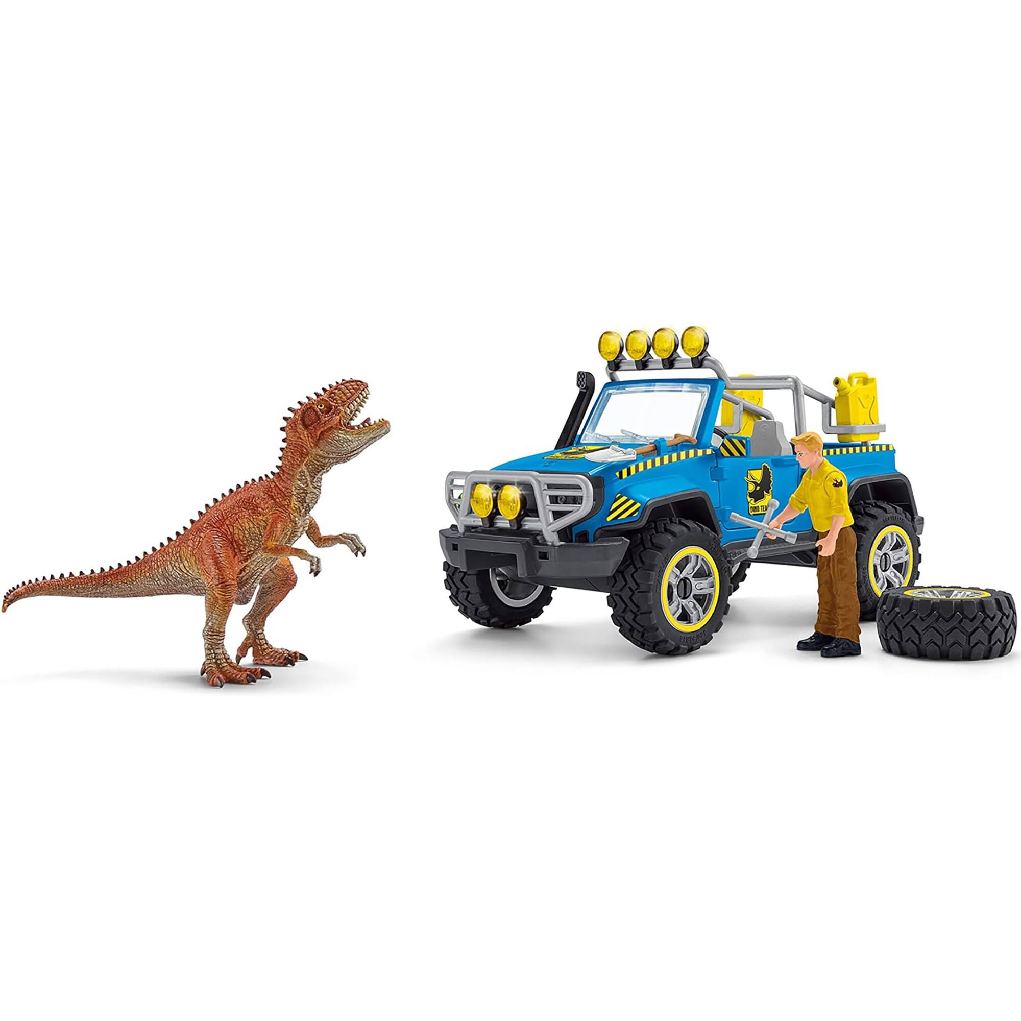 Alt View 6. Schleich - Off-Road Vehicle With Dino Outpost.