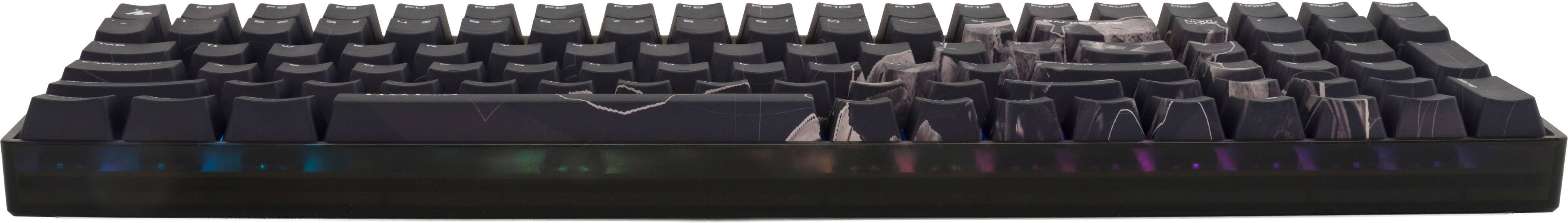 Left. Higround - Basecamp 96+ 96% Wired Mechanical Lubed TTC Neptune Switch Gaming Keyboard with RGB Backlighting - Halo - Sniper Evolved.