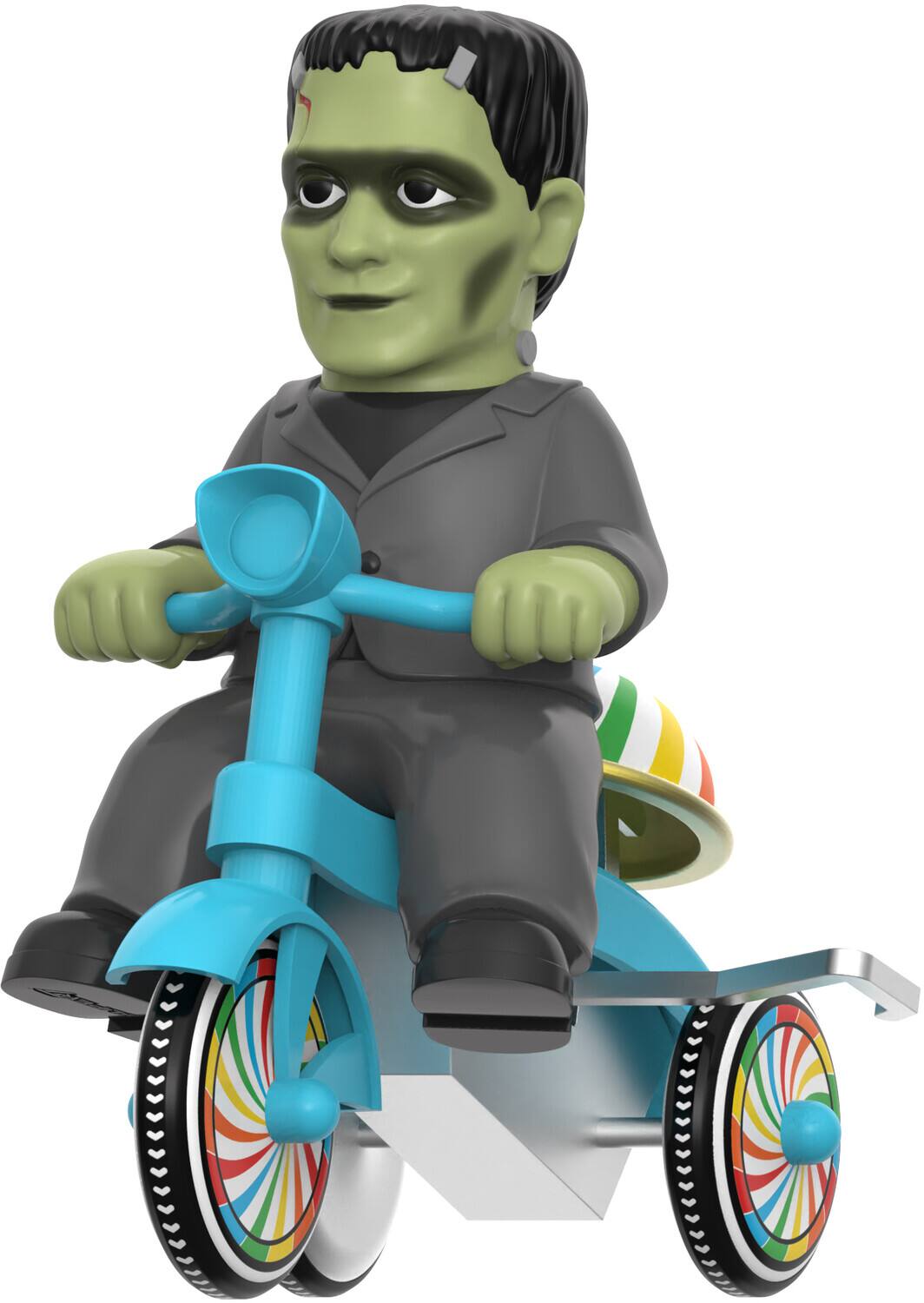 Alt View 3. Super7 - Super7 - Universal Monsters - Super Cycles - Frankenstein (Black with Blue Trike)   - Collectibles - Multicolor.
