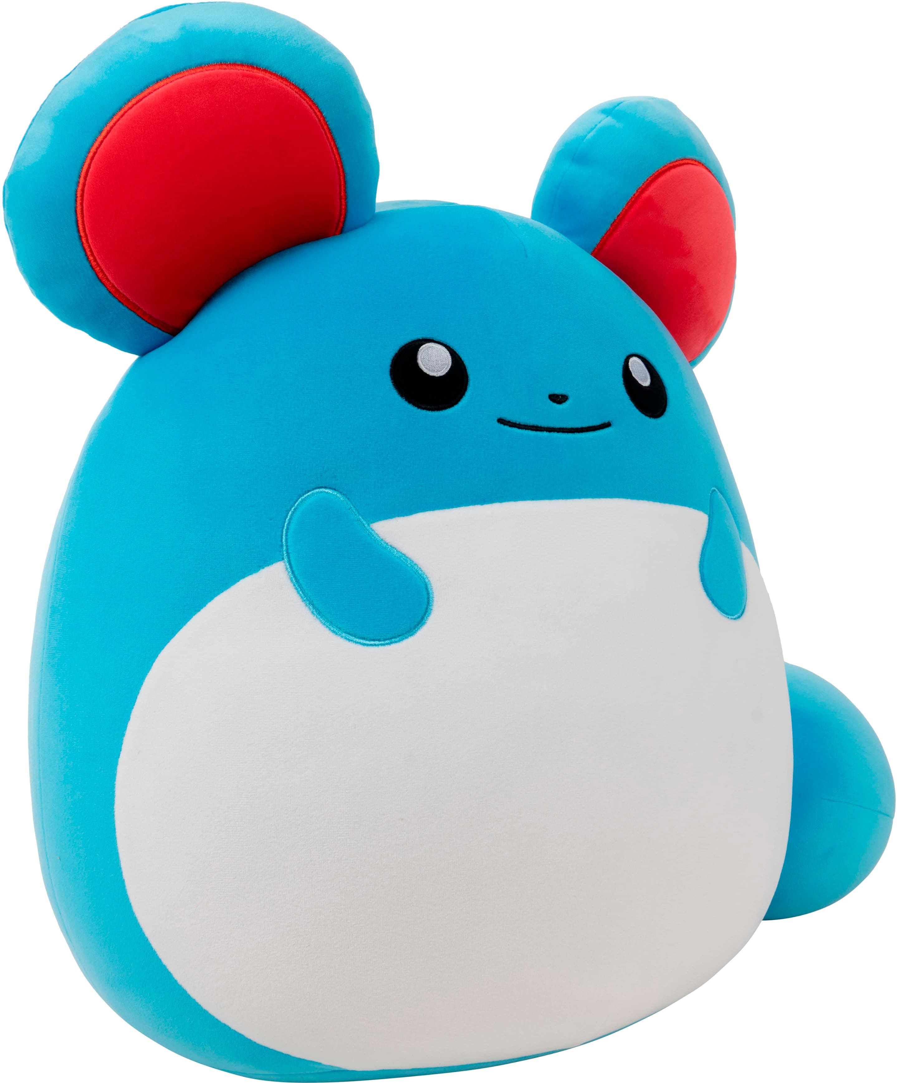 Left. Jazwares - Squishmallows - Pokémon - Marill - Wave 5 - 14" Plush.