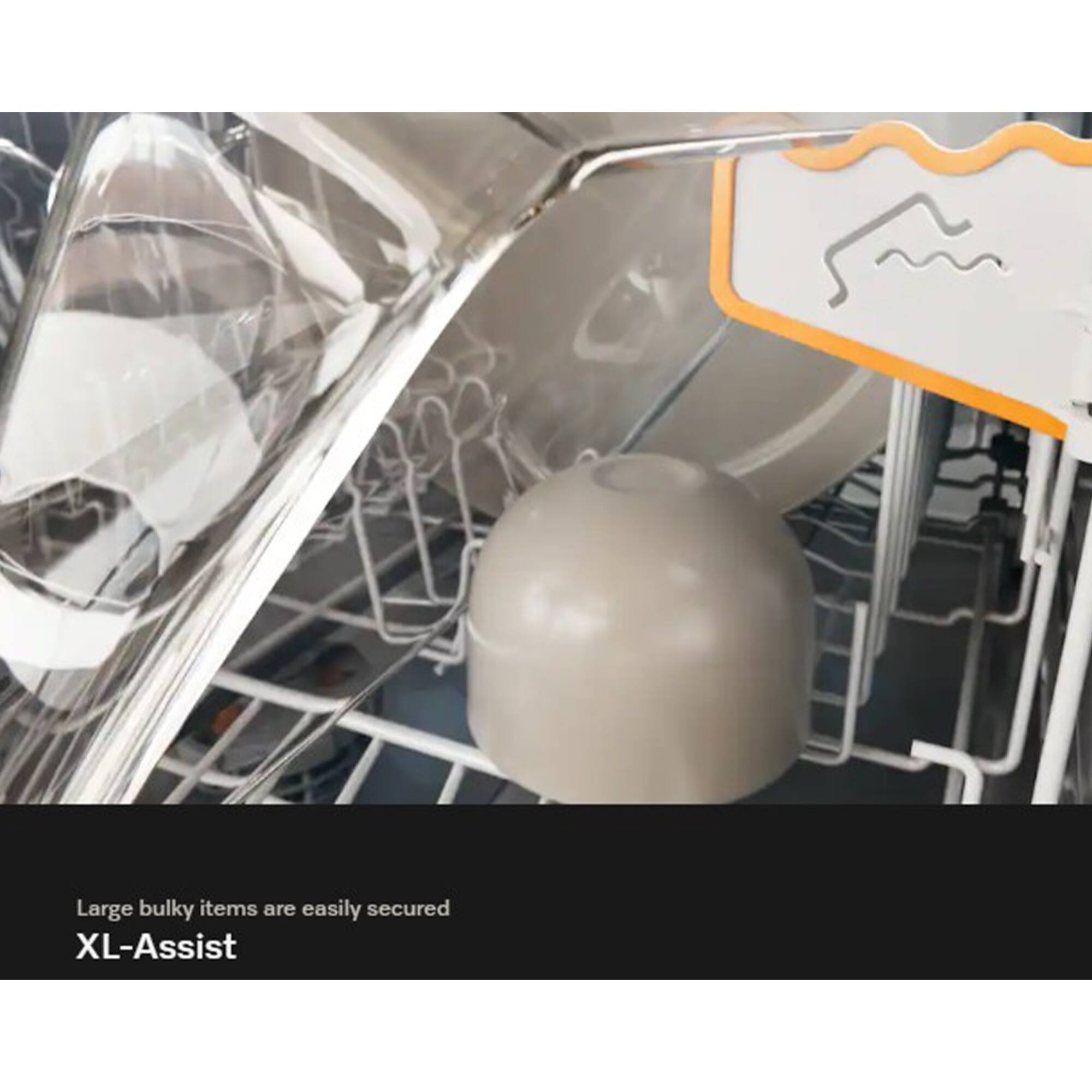 Large bulky items are easily secured  
XL-Assist