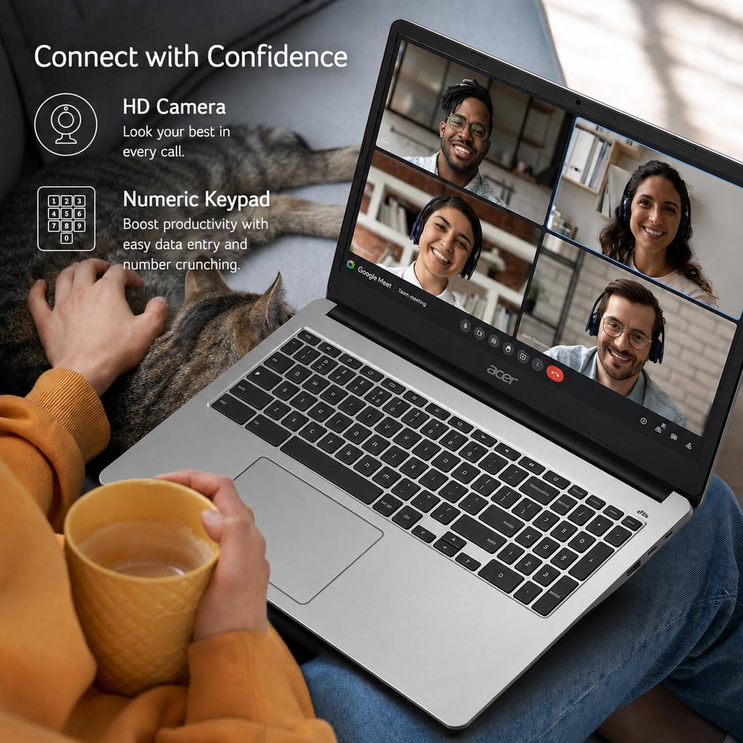Connect with Confidence

HD Camera
Look your best in every call.

Numeric Keypad
Boost productivity with easy data entry and number crunching.

Google Meet
Team meeting

PM
- Per

1 R I a 0 6 0 I a acer W 8 a the A a 5 i a , I S 0 G a r 5 X 1 7 U & 0 a 8 u - Y 0 3 1 4 1 0 0 n x us Q 4 E 1 I - 1 I 7 1 ! 1 I 8 , 1 a  > - I  2 0

0 7 $ S  3

J d L
dth