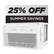 25% OFF SUMMER SAVINGS