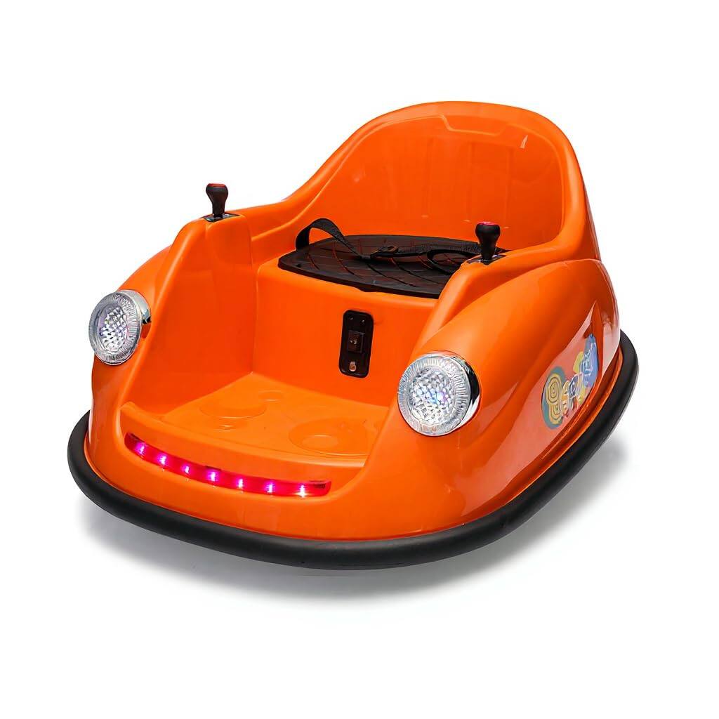 Front. Acekool - Bumper Cars for Toddlers, Electric Kids Ride On Bumper Car Gift, 12V Battery Car for Kids Remote, 360 Degree Spin.