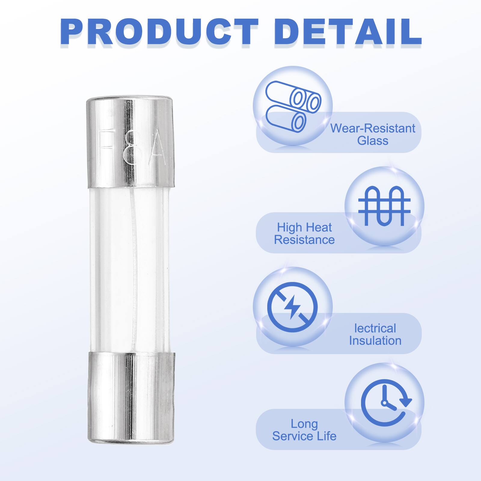 PRODUCT DETAIL  
- Wear-Resistant Glass  
- High Heat Resistance  
- Electrical Insulation  
- Long Service Life