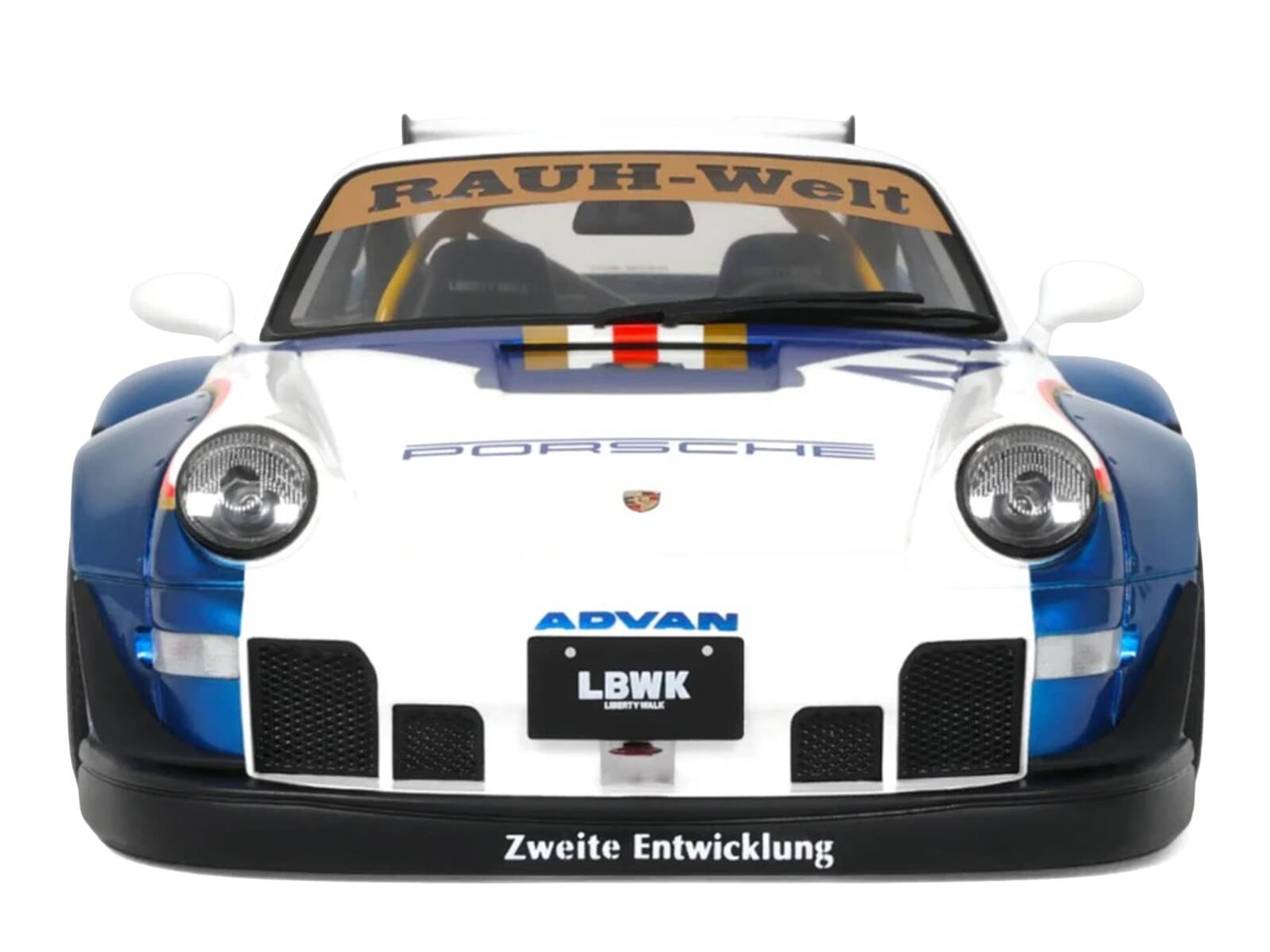 RAUH-Welt PORSCHE ADVAN LBWK LIBERTY WALK Zweite Entwicklung