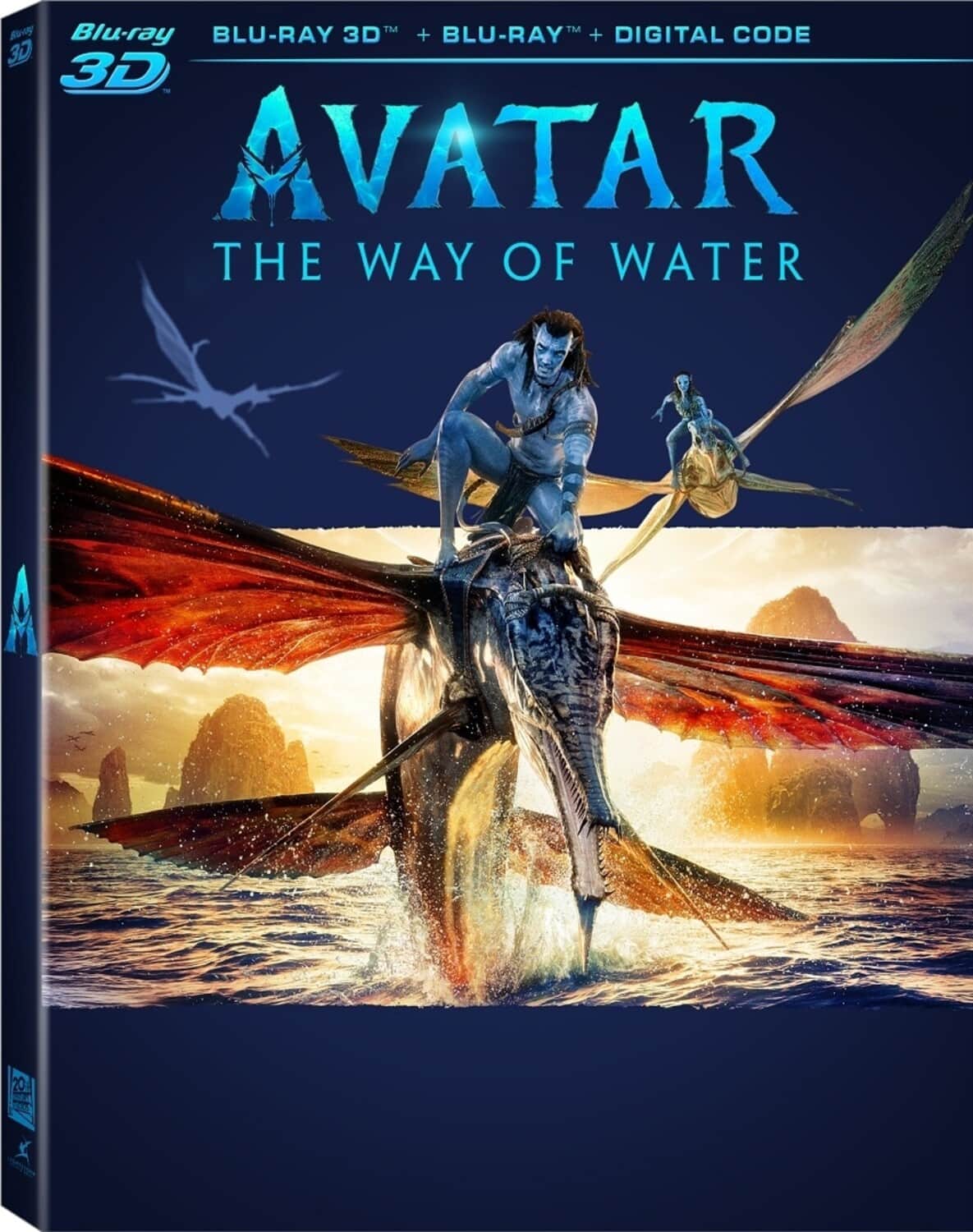 Front. Avatar: The Way of Water - BLU-RAY 3-D.