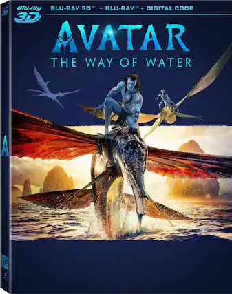 Front. Avatar: The Way of Water - BLU-RAY 3-D.