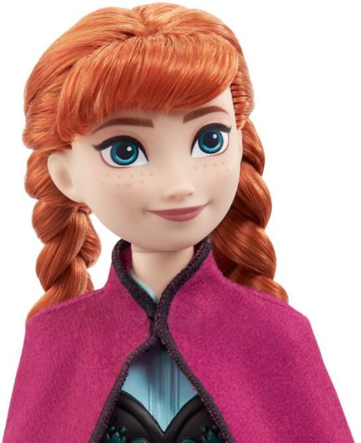 Alt View 3. Mattel - Mattel - Disney Frozen Doll Anna with Braids   - Collectibles - Multicolor.