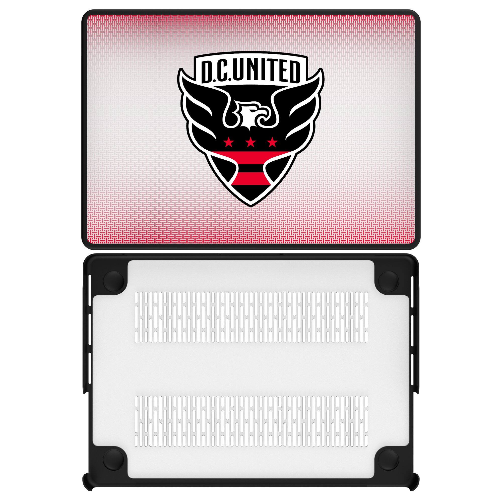 Front. Keyscaper - D.C. United Linen MacBook Case - Air 15 in - Multicolor.