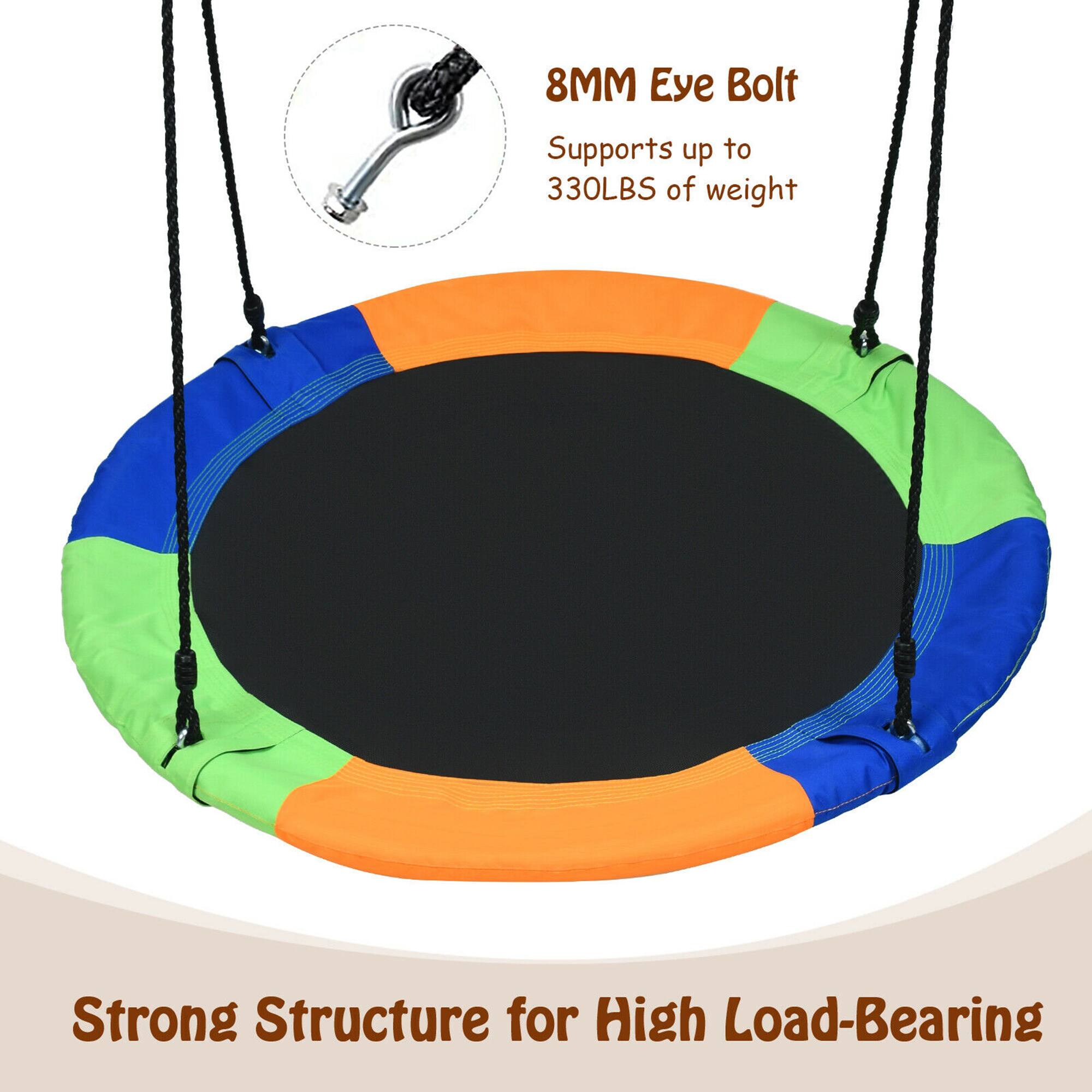 8MM Eye Bolt  
Supports up to 330LBS of weight  

Strong Structure for High Load-Bearing