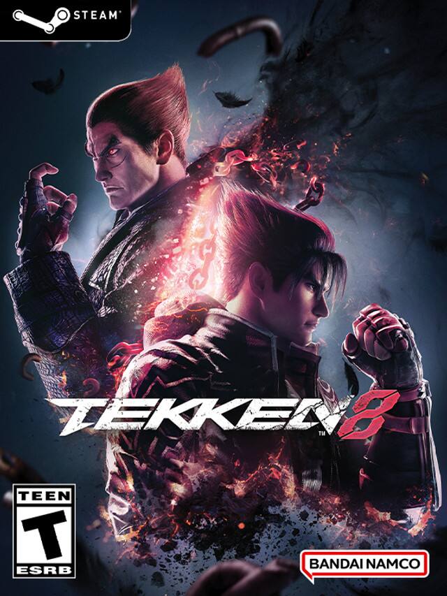 STEAM, TEKKEN 8, TEEN T, ESRB, BANDAI NAMCO - T (Teen 13+)