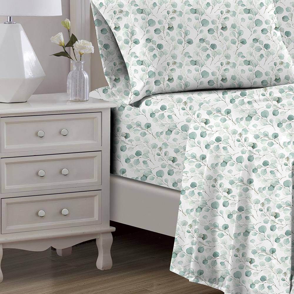 Alt View 1. RT Designers Collection - RT Designers Collection Marley Organic Cotton Ultra Soft Printed Sheet Set Multi Twin - Multicolor.