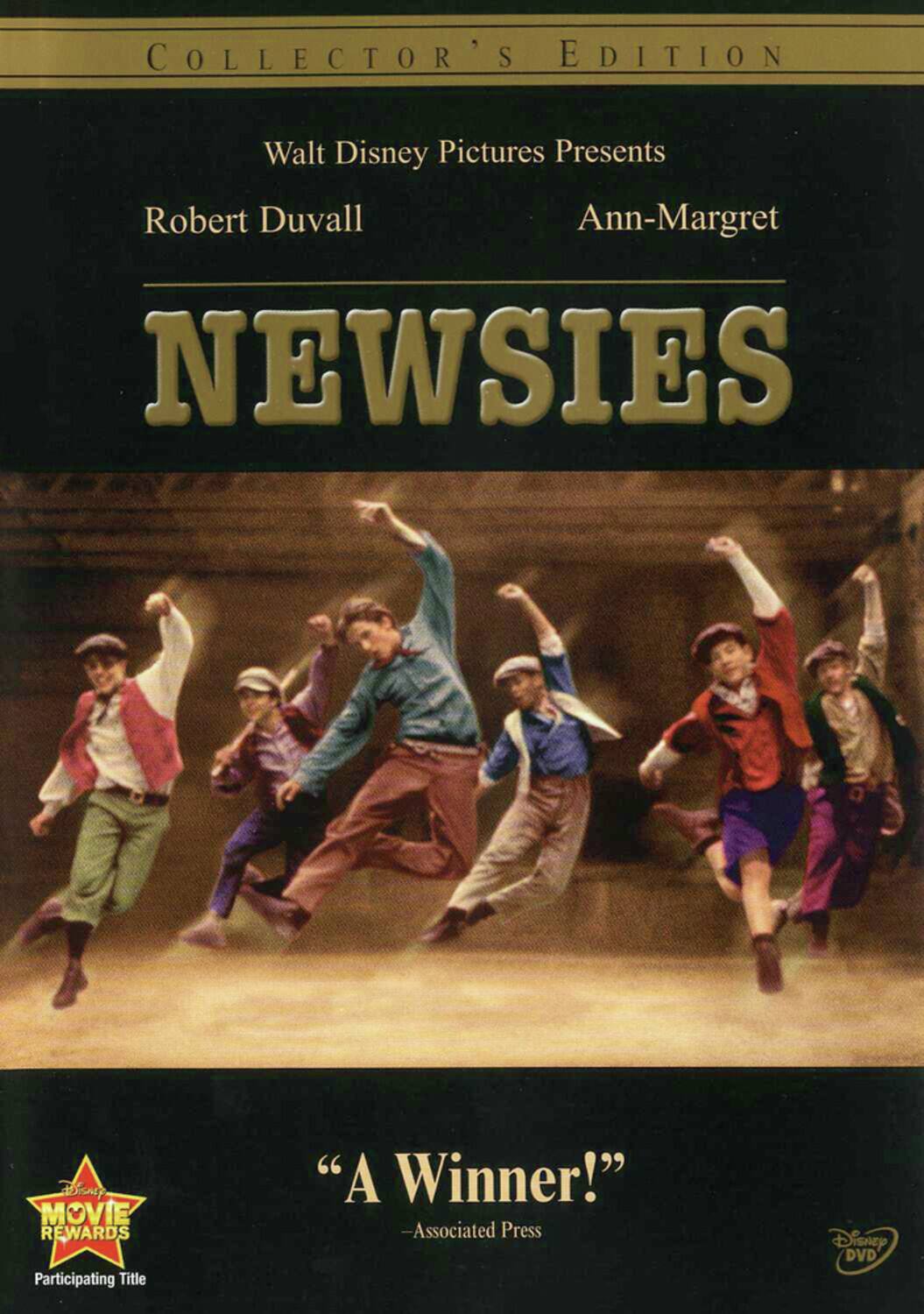 Front. Newsies - DVD.