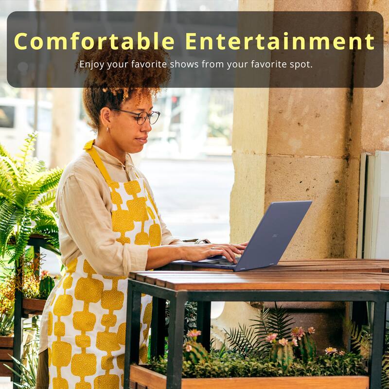 Comfortable Entertainment  
Enjoy your favorite shows from your favorite spot.