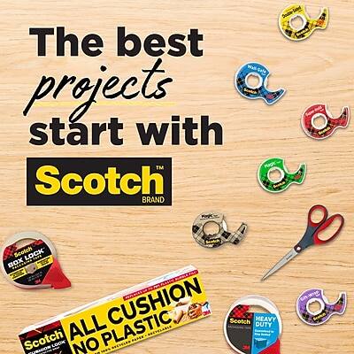 The best projects start with Scotch™ Brand

- Scotch All Cushion No Plastic
- Scotch Heavy Duty
- Scotch Box Lock
- Scotch Magic Scotch
- Scotch Lock Box
- Scotch No Plastic
- Scotch Heavy Duty