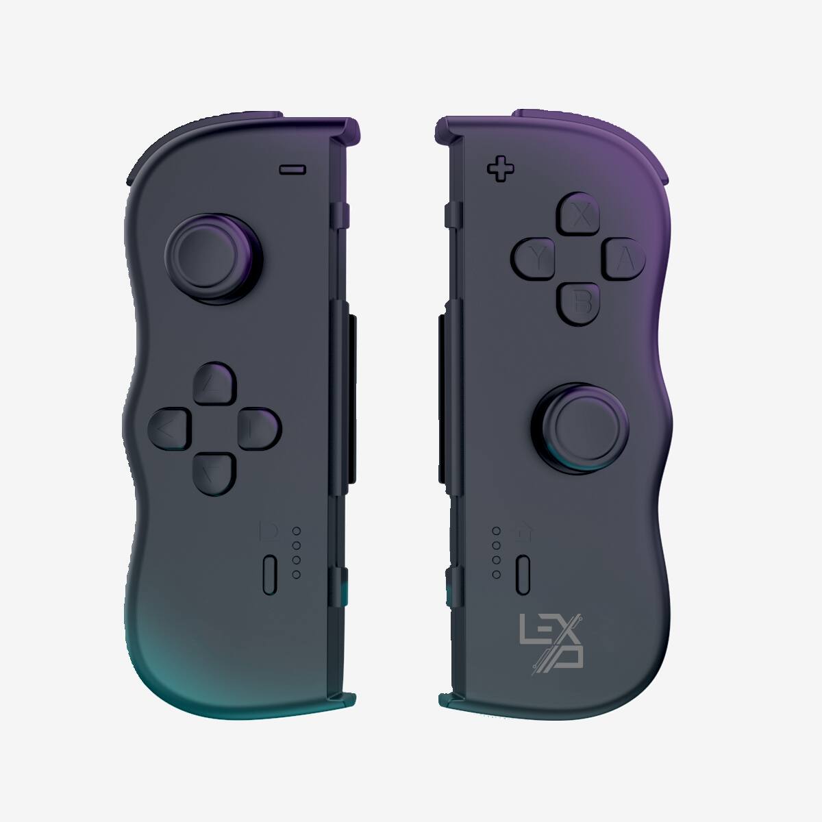 Left. Lexip - LEXIP twin pad controllers for Nintendo switch - Black.
