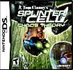 Front Detail. Tom Clancy's Splinter Cell: Chaos Theory - Nintendo DS.