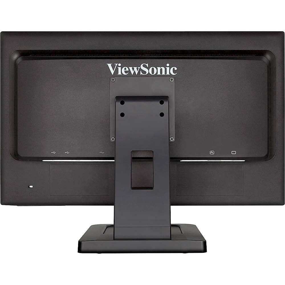 Back. ViewSonic - 21.5" LED FHD Touch-Screen Monitor (DVI, VGA) - Black.