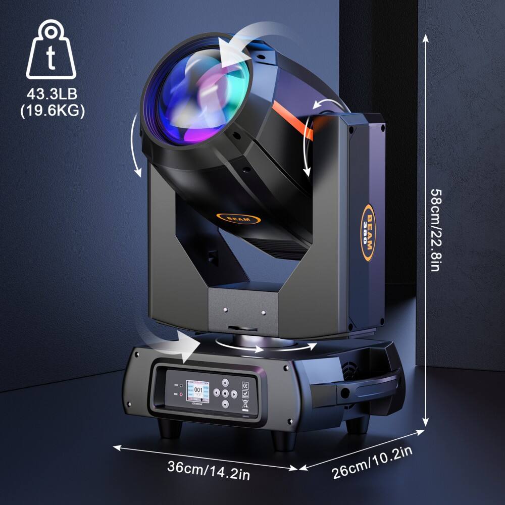 - Weight: 43.3LB (19.6KG)
- Beam: 58cm/22.8in
- Height: 58cm/22.8in
- Width: 36cm/14.2in
- Depth: 26cm/10.2in