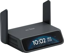 GL.iNet - Comet 5G Redcap GL-RM10RC Remote KVM 4K HDMI Touchscreen Wi-Fi 6