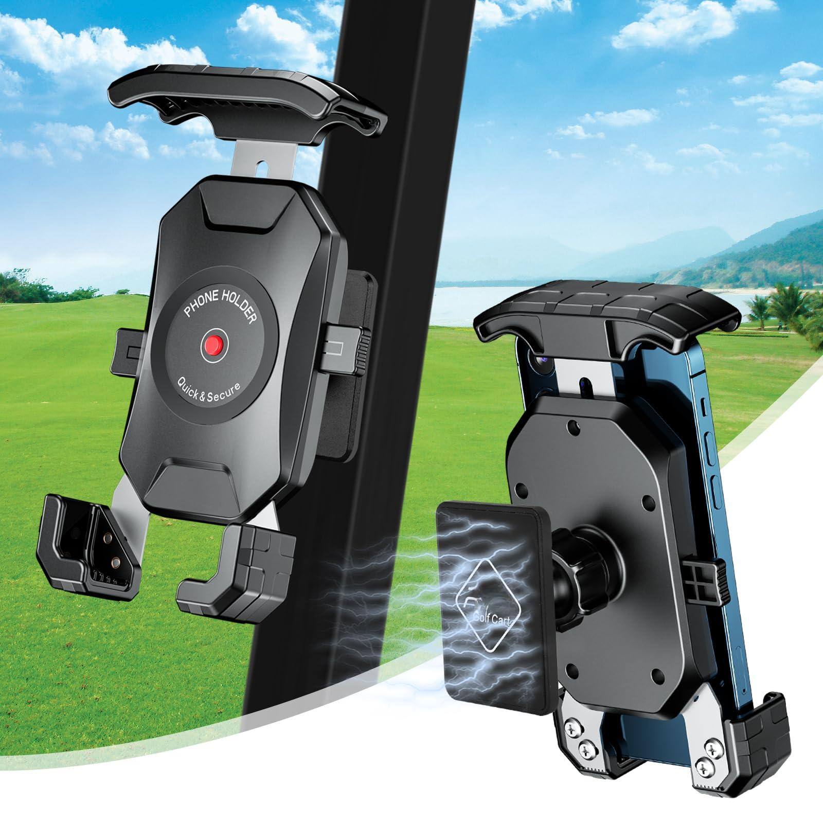PHONE HOLDER  
Quick & Secure  

Golf Cart