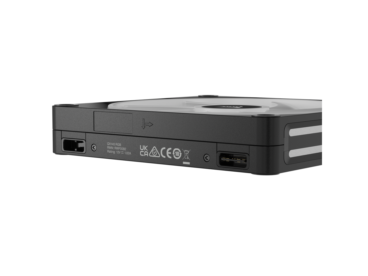 QX140 RGB  
RMN: RWF0082  
Rating: 12V=1.02A  
UK CA CE 10  
92W 102A