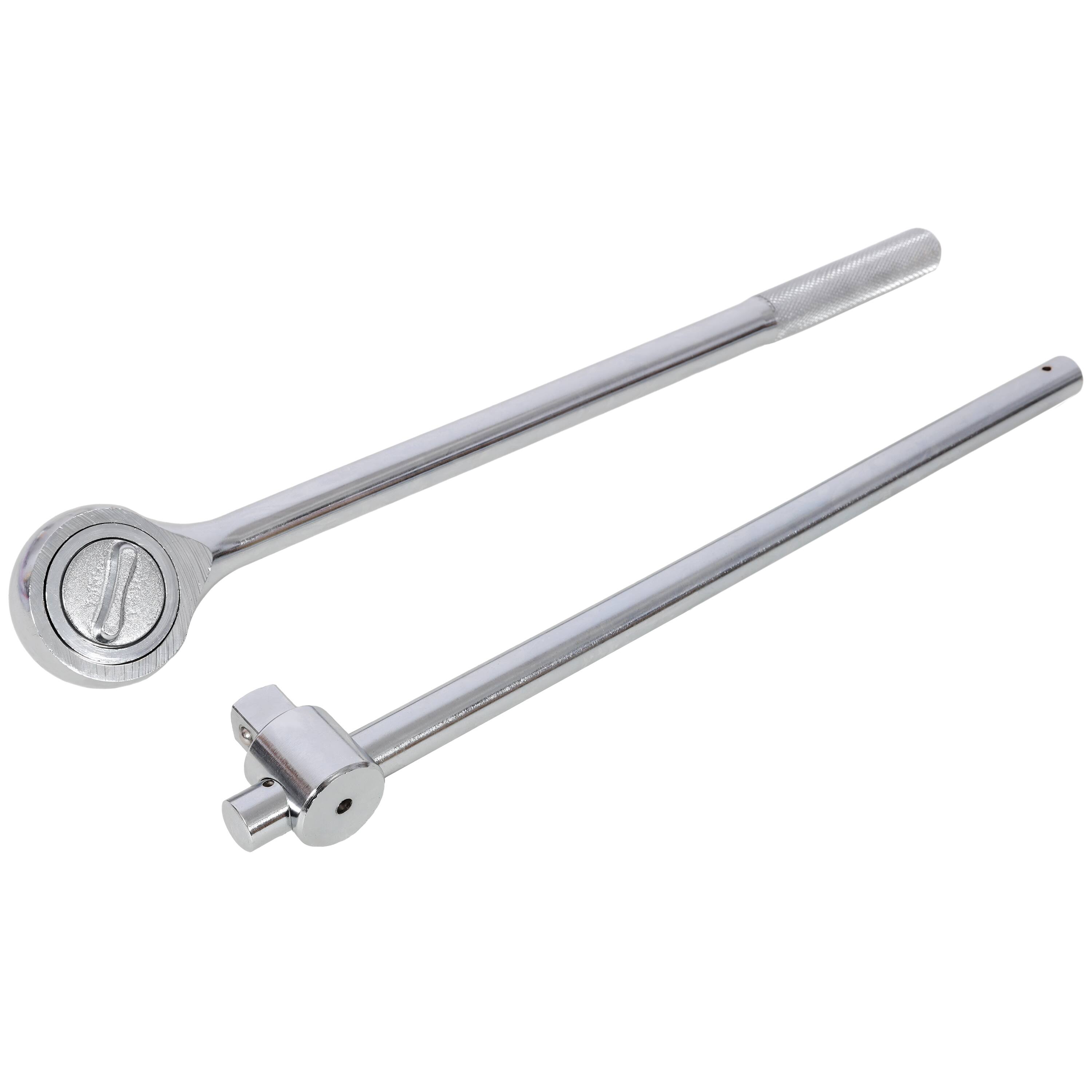 Alt View 4. ELEMENT ACE - 3/4"" Drive Socket Set, 21-Piece, SAE, 6-Point - Silver.