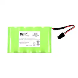 HQRP - Backup Battery 6 V 2100 mAh NiMH for GE Interlogix Simon Xti XTi-5 Security Panel
