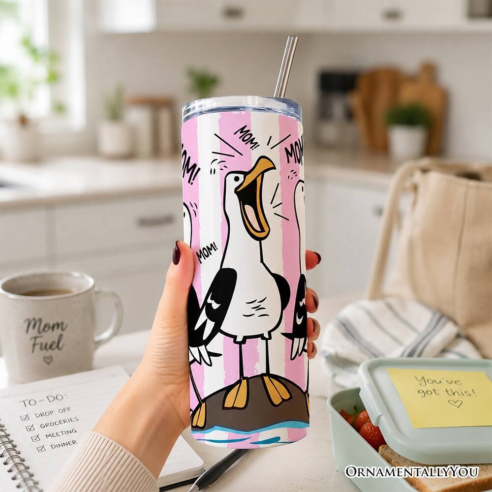 MOM! MOM! MOM!  
Mom Fuel  
TO-DO:  
- DROP OFF  
- GROCERIES  
- MEETING  
- DINNER  
You've got this!  
ORNAMENTALLY YOU