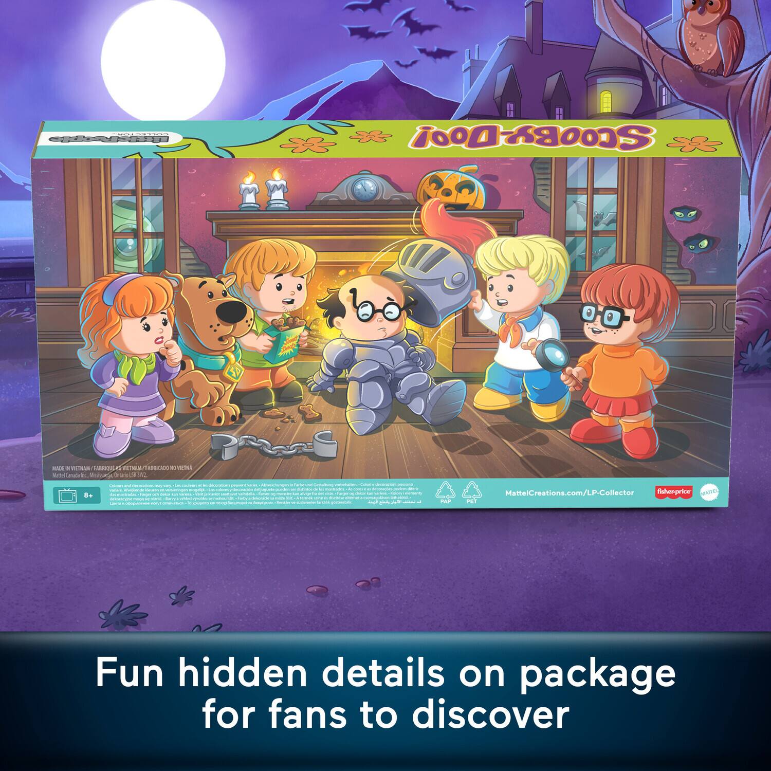 Fun hidden details on package for fans to discover
