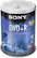 Front Standard. Sony - 100-Pack 16x DVD+R Disc Spindle.
