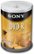 Front Standard. Sony - 100-Pack 16x DVD-R Disc Spindle.
