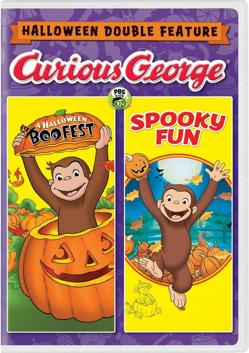 Front. Curious George: A Halloween boo fest/Spooky fun (DVD Double Feature) [DVD].