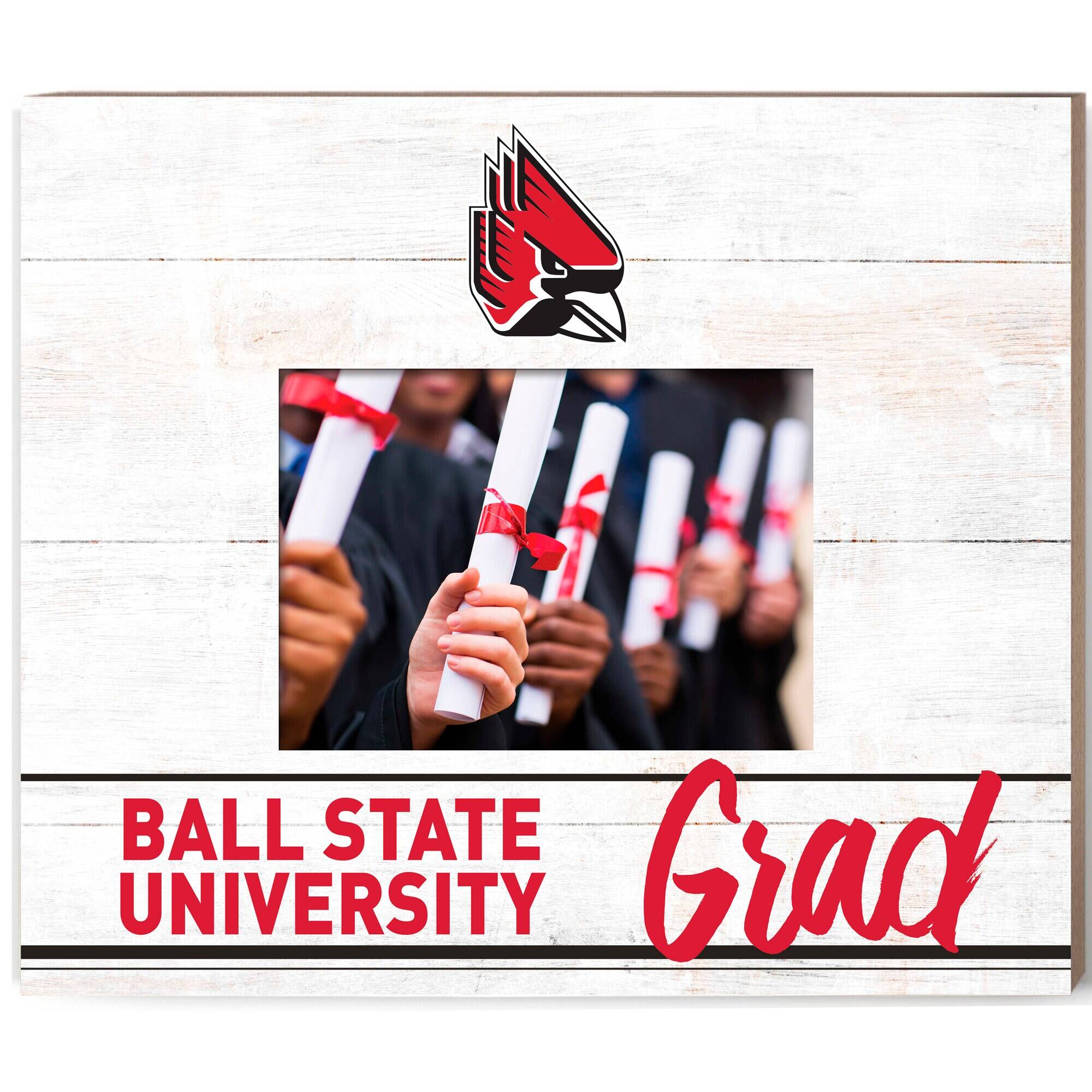 Ball State Cardinals 13.5" x 11.5" Grad Frame