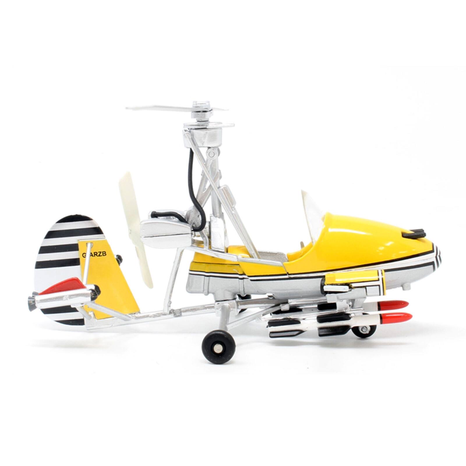 Alt View 1. Corgi - Little Nellie Gyrocopter Yellow James Bond 007 "You Only Live Twice" (1967) Movie Diecast Model by Corgi.