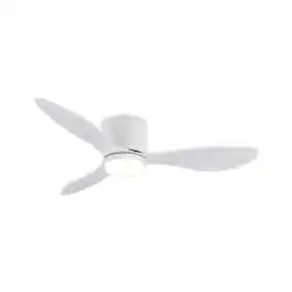 Evolution Blazed - LOW PROFILE CEILING FAN WITH REMOTE - White