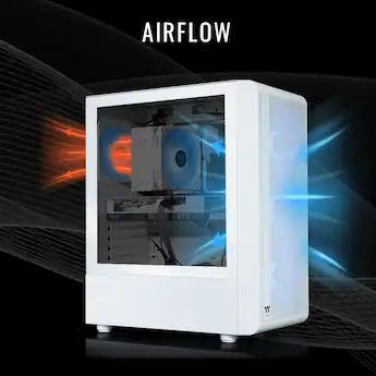Thermaltake LCGS Quartz 7660 Gaming Desktop AMD Ryzen 5 7600X 2025 Thermaltake LCGS Quartz 7660 Gaming Desktop AMD Ryzen 5 7600X 2025