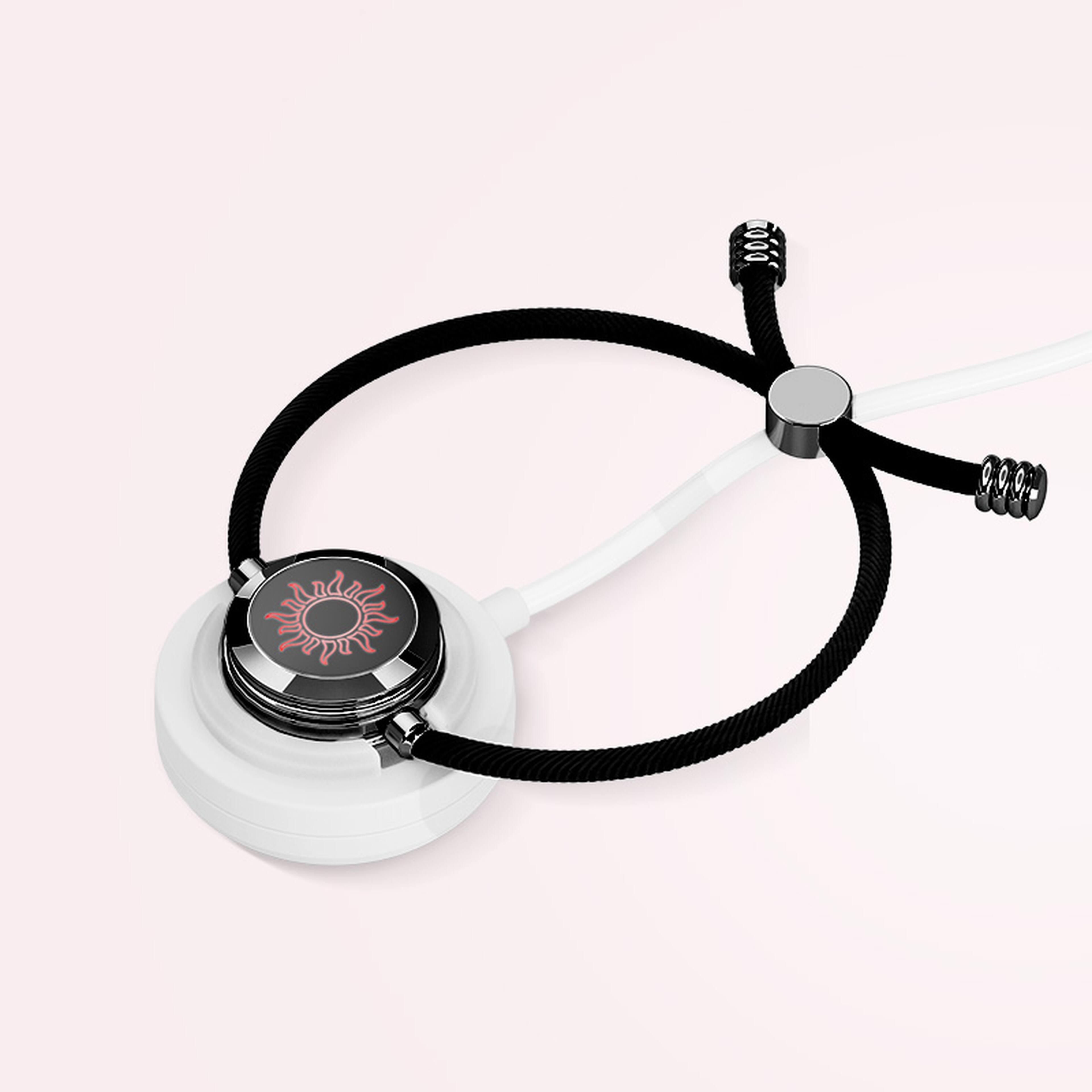 Alt View 6. Totwoo - Totwoo Moon & Moon Milan Rope Long Distance Touch Bracelets, 2-Pc - Black.