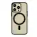 Front. Insignia™ - Hard-Shell Case with MagSafe for iPhone 14 Pro Max - Clear/Black.