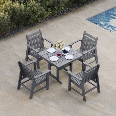 4 chair patio set with umbrella for sale Lark 7 Piece Outdoor Dining Table The chairs are made with breathable Teslin fabric for enhanced comfort and airflow Material Handling Equipment | Workbenches